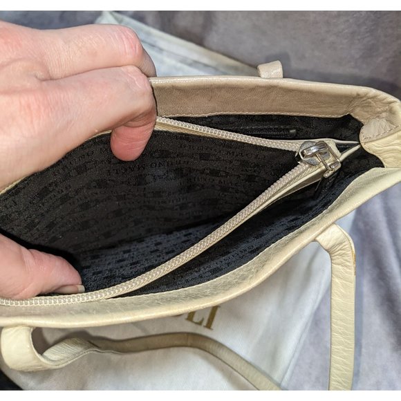 Bruno Magli Reversible Two-Tone Handbag - Picture 5 of 7